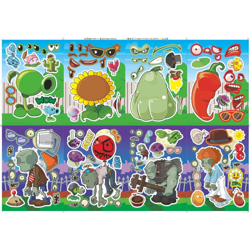 Adesivi Puzzle Anime Cartoon C - Plant Parent Sticker recensione e prezzo